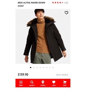 ultra warm down jacket